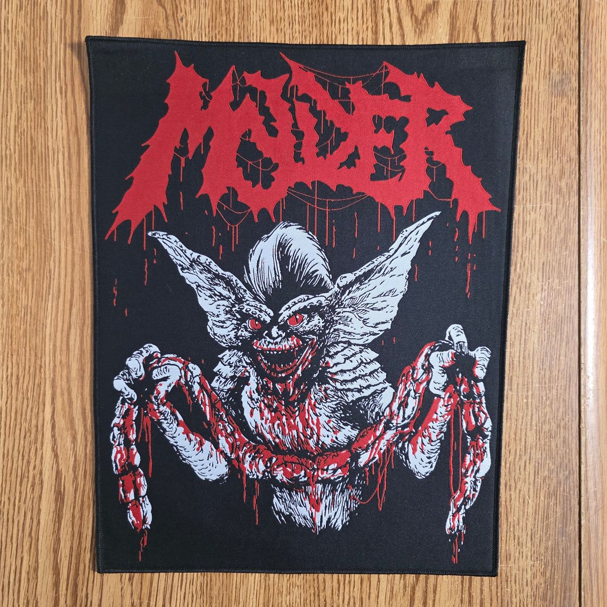 Molder Woven Back Patch